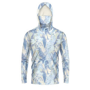 Camisa de Pesca con Capucha y Manga Larga para Hombre, Protección UPF 50, Estampado por Sublimación, Ropa de Exterior Anti-UV, 100% Poliéster, Sudadera - Product Image 2