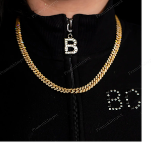 สร้อยคิวบาลิงค์เงินแท้ 925 ขนาด 7 มม. ยาว 20 นิ้ว ประดับเพชรแบบ Iced Out พร้อมตัวล็อคแบบขยาย สไตล์ฮิปฮอปสุดหรูหรา ทันสมัย แบบไมอามี เครื่องประดับฮิปฮอป - Product Image 6