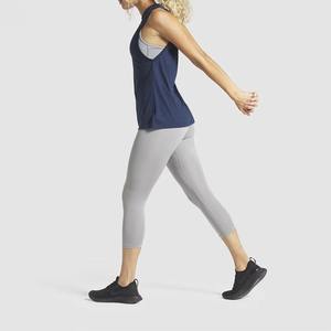 Débardeur en coton biologique écologique, débardeur avec logo brodé personnalisé, usine de débardeurs, débardeur de sport sans couture pour le yoga - Product Image 4