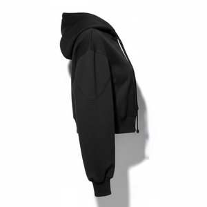 Sweat à capuche surdimensionné pour homme en velours de renard argenté 600g, tricoté, décontracté, chaud, coupe-vent, polyester/coton, doublure polaire, personnalisable - Product Image 1