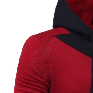 ZHOST Sweat-shirt à capuche pour homme, coupe ajustée, tricoté, avec poche, vêtement décontracté d'automne - Product Image 4