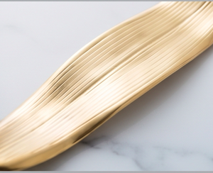 Reposacucharas de metal con diseño de hoja para cocina, hogar, hotel, restaurante y eventos de boda, artículo de decoración de mesa. - Product Image 2