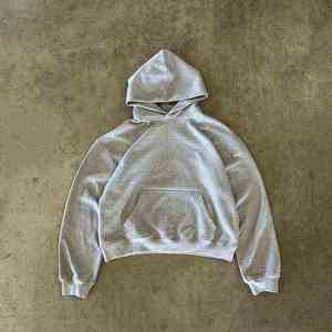 เสื้อฮู้ดดี้สตรีทแวร์ผ้าฟลีซพิมพ์ลายปักคุณภาพสูงสำหรับผู้ชาย ทรงปกติ เหมาะสำหรับฤดูหนาว เสื้อฮู้ดดี้ผู้ชายแบบเรียบ - Product Image 4