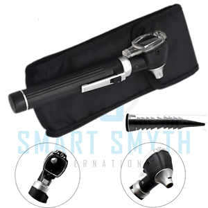 Otoscopio de Fibra Óptica Mini con Estuche, Instrumento de Diagnóstico Veterinario - Product Image 4