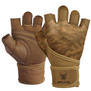 Guantes de fitness para levantamiento de pesas en stock, bajo MOQ, hechos con materiales transpirables de alta calidad. - Product Image 1