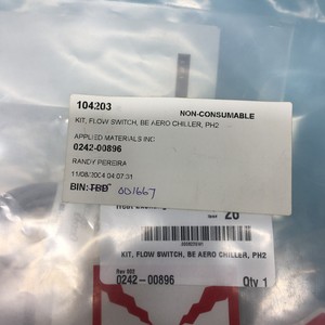 ชุดอุปกรณ์ AMAT 0242-00896, สวิตช์ควบคุมการไหล, BE AERO - อุปกรณ์และอะไหล่เซมิคอนดักเตอร์ระดับโลกที่เชื่อถือได้ - Product Image 2