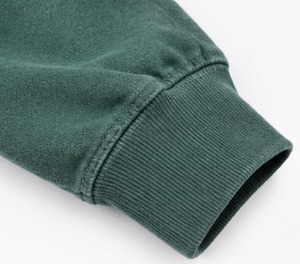 Sudadera básica de cuello redondo para hombre, manga larga, informal, de algodón y felpa, con impresión de logotipo personalizado, venta al por mayor. - Product Image 4