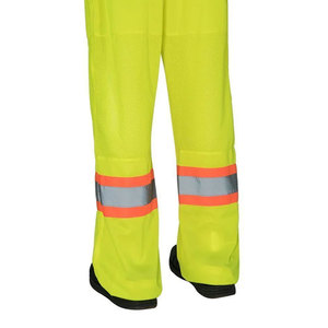 Custom Breathable Flame-Retardant Quick Dry Polyester Hi Vis Green Safety <b>Work</b> <b>Cargo</b> <b>Pants</b> Needle Detection for Men Women - Product Image 6