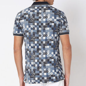 เสื้อโปโลผู้ชายแบบสั่งทำพิเศษสำหรับ OEM มืออาชีพ พิมพ์ลายเต็มตัว ผลิตตามสั่งตามความต้องการสูง ราคาประหยัด ด้วยกระบวนการซับลิเมชั่น - Product Image 2