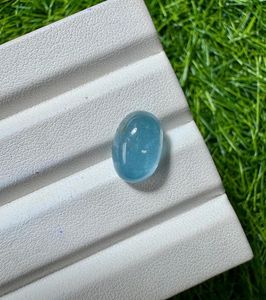 Cabujón de Aguamarina Natural, Piedra Preciosa Azul, Piedras Sueltas para Joyería, Anillos, Colgantes, Pendientes, Alta Claridad - Product Image 5