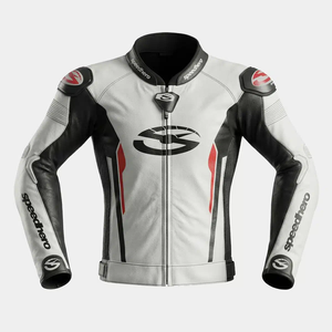เสื้อแจ็คเก็ตมอเตอร์ไซค์หนังแท้สำหรับผู้ชาย รุ่น Zonda ทำจากหนังวัว/หนังจิงโจ้ คุณภาพพรีเมียม สำหรับนักขี่มอเตอร์ไซค์ มาตรฐาน CE - Product Image 1