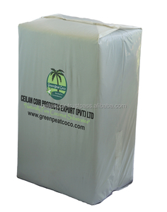 Balle de cocofibre à faible compression prête à l'emploi, idéale pour la culture hydroponique et le conditionnement du sol, 100 % biologique et sans produits chimiques - Product Image 1