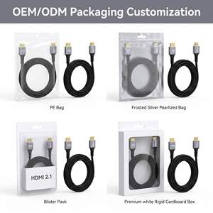 Câble <span class=keywords><strong>HDMI</strong></span> 2.1 <span class=keywords><strong>certifié</strong></span> ultra haute vitesse 48 Gbps EARC HDR 8K en gros - Product Image 6