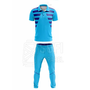 Uniforme de Cricket Transpirable de Alta Calidad Hecho en Pakistán, con Logotipo, Número y Nombre Personalizables, Disponible en Diferentes Colores y Tallas para Equipos - Product Image 4