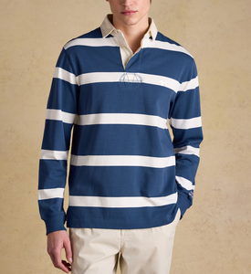Polo à manches longues pour homme, personnalisé OEM, séchage rapide, conçu pour un confort respirant et une qualité durable, style rugby - Product Image 3