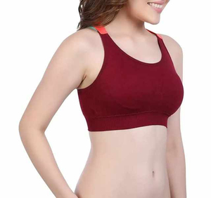 Soutien-gorge de sport respirant pour femme, maintien élevé, pour la gym et le fitness, bretelles réglables, fermeture frontale flexible, fournisseur - Product Image 4