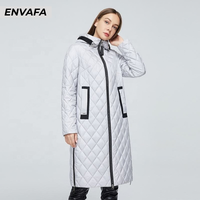 Vente en gros usine – Nouvelle conception – Parka longue d'hiver décontractée pour femme, grande taille, rembourrée en polyester – Vente chaude pour femmes