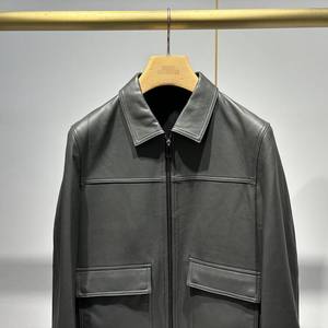 Premium Quality Leather <b>Jacket</b> <b>for</b> <b>Men</b> Durable Fashion Outerwear with Comfortable Fit Design - Product Image 3