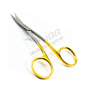 Tijeras para vendajes de Pakistán, instrumento médico quirúrgico profesional, tijeras para iris para uso quirúrgico y dental, hechas a mano - Product Image 6