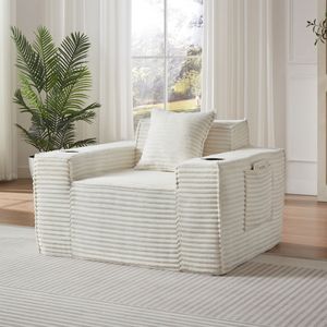 Divano Moderno Monoposto Senza Struttura per Spazi Abitativi Compatti, Facile da Utilizzare per Appartamenti e Uffici - Product Image 2