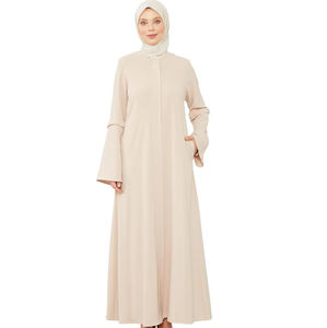 Abayas personnalisées pour filles musulmanes, Maxi Abaya Caftan, Abaya de prière arabe pour l'Aïd, Broderie, Vêtement de cérémonie élégant, Vêtement d'extérieur islamique, Dubaï - Product Image 1