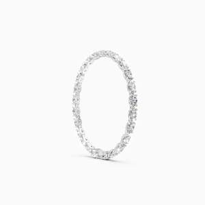Lab Grown Diamond Infinity Shine Bracelet Featuring 13.61 Ct Oval In 9K Yellow White And Rose <b>Gold</b> - Product Image 3