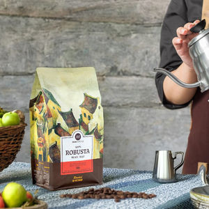 Mejor precio Café vietnamita molido de tostado medio Vietnam Standard Robusta 100% Personalizable OEM/ODM Empacado en Bolsa - Product Image 1