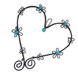 Adorno Navideño de Hierro Forjado Artesanal con Acabado Negro para Decoración Navideña del Hogar, Adornos Colgantes - Product Image 1