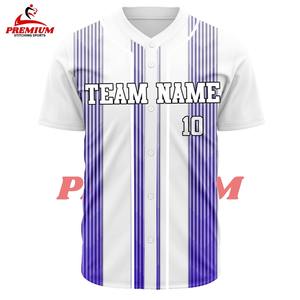 Maillot de baseball personnalisé pour équipe, taille plus, avec nom d'équipe, unisexe adulte, respirant, séchage rapide, léger, vêtements de sport - Product Image 2
