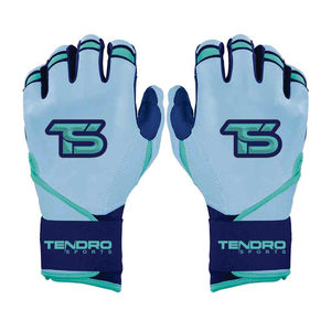 2026 Professional Unisex <b>Baseball</b> Batting <b>Gloves</b> Customized Design Sheepskin Leather High Quality Lightweight Wrist Support - Product Image 5