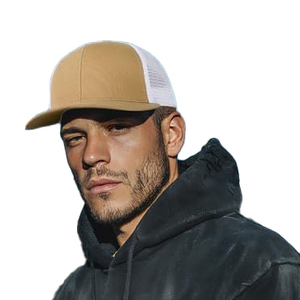Casquettes Trucker vierges en maille premium avec fermeture snapback, prêtes pour la broderie personnalisée, l'impression, le branding et les collections de streetwear. - Product Image 5
