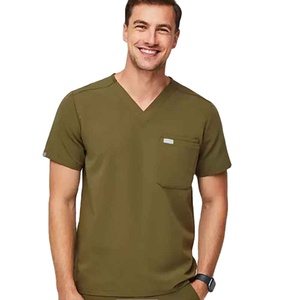Traje Médico Flexible de Alta Elasticidad, Pantalones Deportivos y Top para Personal de Cuidados Intensivos y Sala de Emergencias, para Hombres - Product Image 4
