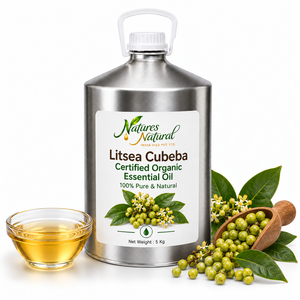 Huile Essentielle de Litsea Cubeba Biologique Certifiée, Huile de Fruit pour la Parfumerie Naturelle, les Cosmétiques, la Fabrication de Savon et l'Exportation en Gros - Product Image 4