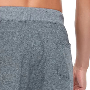 Shorts de sport pour hommes style streetwear - Taille élastique, couleur unie, séchage rapide, tissu Oxford respirant, logo et couleur personnalisables - Product Image 5