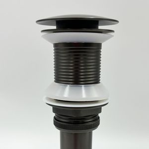 Tappo a scomparsa per lavabo da bagno senza troppopieno in acciaio inox 304 per lavabo a ciotola, lavabo da appoggio, lavabo da balcone - Product Image 2