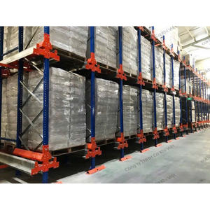 Système de rayonnage à navette radio conçu pour le stockage de palettes à haute densité, mouvement efficace et optimisation de l'utilisation de l'espace d'entrepôt - Product Image 3