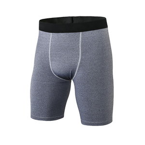 Pantalones Cortos Deportivos Ecológicos para Hombre, de Nailon y Elastano, Compresión, 5 Pulgadas, para Gimnasio, Fitness, Running y Entrenamiento - Product Image 1