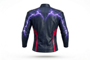 เสื้อแจ็คเก็ตมอเตอร์ไซค์ BM รุ่น Westend สีดำ Motorrad Classic Roadster Heritage/Urban หนังวัวแท้คุณภาพพรีเมียม สำหรับขับขี่บนถนน/แข่งรถ - Product Image 2