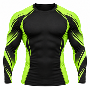 Printed <b>MMA</b> <b>Rash</b> <b>Guard</b> With Long Sleeves Direct Factory Supplier <b>MMA</b> Rush <b>Guard</b> For Men's wholesale rate OEM - Product Image 5