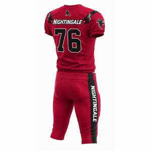 Top Selling Breathable Lightweight American Football Uniform OEM Service Cheap Price American Football Uniform - Product Image 2