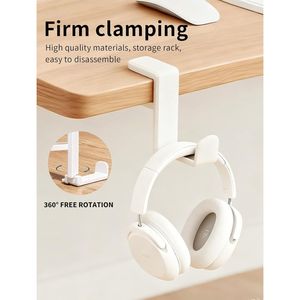 Soporte para Auriculares de PC con Rotación Ajustable de 360 Grados, Gancho para Auriculares de Escritorio, Cómodo y Ajustable, Esencial para Auriculares - Product Image 3