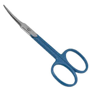 Ciseaux à cuticules de haute qualité personnalisés multicolores à pointe fine, outil de beauté incurvé en céramique à trou carré, en acier inoxydable - Product Image 4