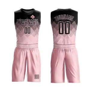 Uniforme de basketball personnalisé pour hommes adultes, sans manches, 100% polyester, séchage rapide, respirant, grande taille, logo sur le devant, kit d'entraînement - Product Image 1