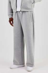 Nouvel Arrivage Survêtement Homme Hiver en Coton Lourd de Haute Qualité, comprenant un Hoodie Boxy Gris Personnalisé et un Pantalon Large Brodé - Product Image 6