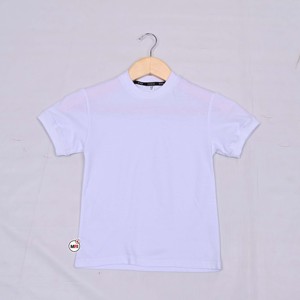 เสื้อยืดผู้ชายสีขาวสไตล์สตรีทแวร์ ออกแบบโลโก้ได้ตามต้องการ ผ้าฝ้าย 100% ขายส่ง แขนสั้น คอกลม ทรงปกติ สวมใส่สบาย พร้อมโลโก้ - Product Image 1