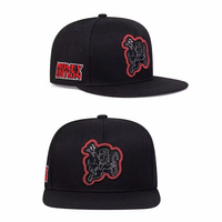 Casquette Snapback Unisexe Cayler & Sons – Noire, 6 Panneaux, Style Hip Hop Urbain