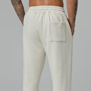 Top Selling Custom Flared Jogger Track Pants Men Casual <b>Elastic</b> Mid Waistband Sweatpants Comfortable Eco-Friendly Anti-static - Product Image 4