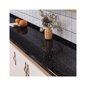 Custom Absolute <b>Black</b> <b>Polished</b> Durable Granite Wall Decoration for Villa Office Building Bulk Export India - Product Image 5