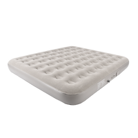 Matelas pneumatique gonflable moderne en PVC pliable sur mesure, 56 plis, avec pompe intégrée, utilisation portable en extérieur et en intérieur