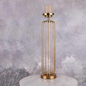 Porte-bougie au design adorable, élément décoratif élégant, centre de table élégant, ambiance romantique et festive pour la maison - Product Image 2